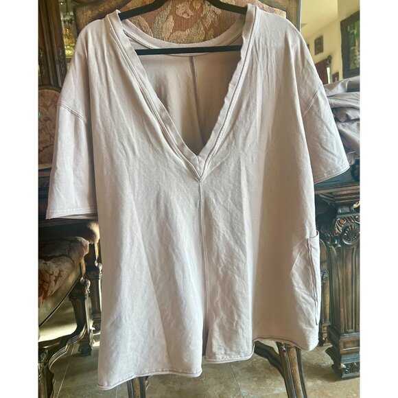 Free People Movement Hot Shot Romper Mocha Latte Small Medium - Picture 15 of 16